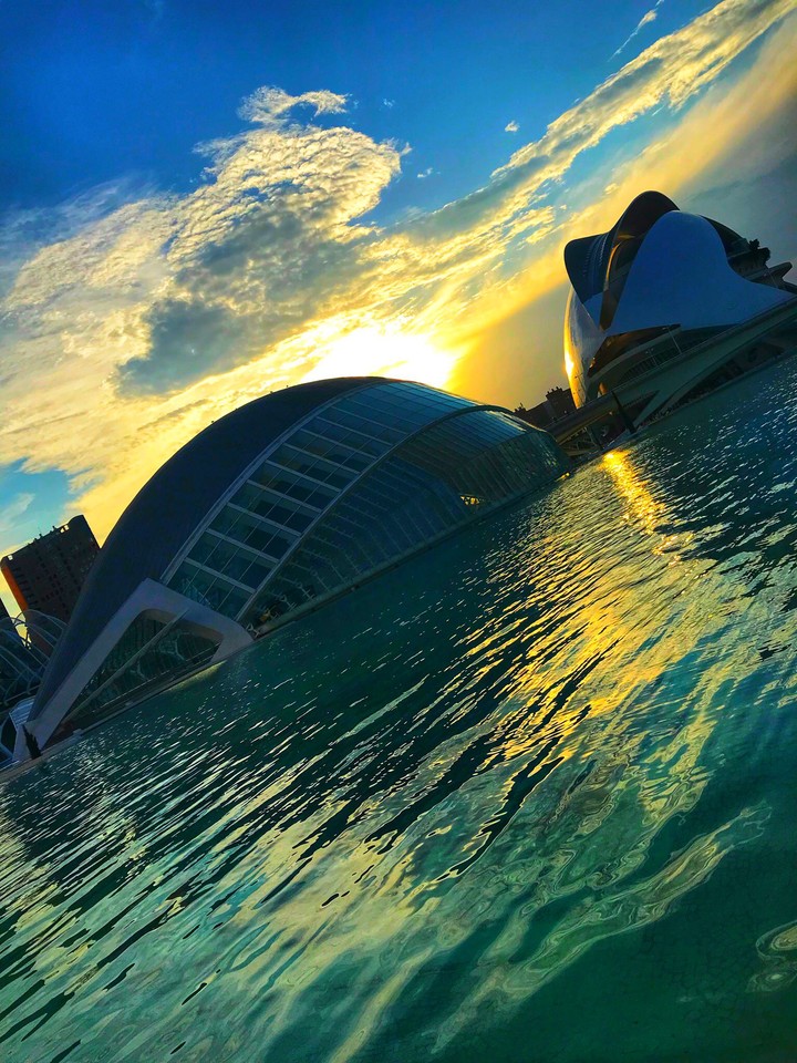 Sunset in Valencia