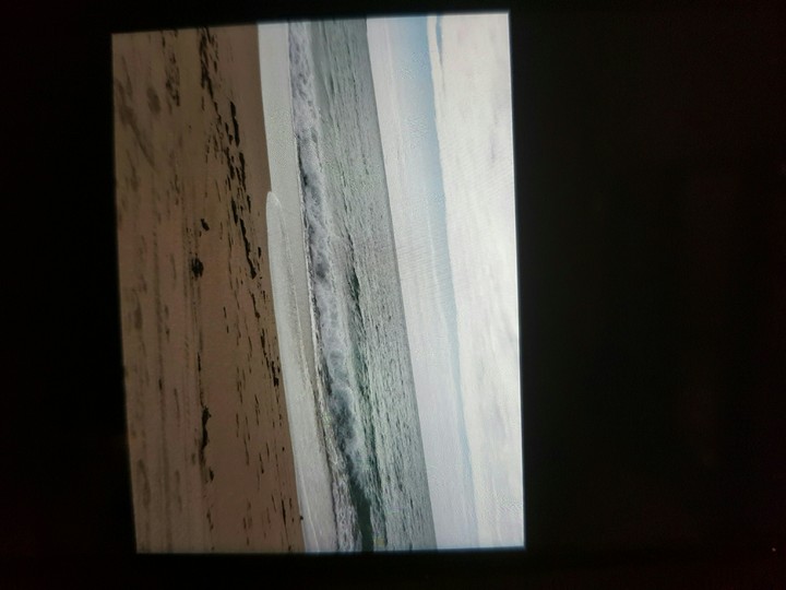 at beach