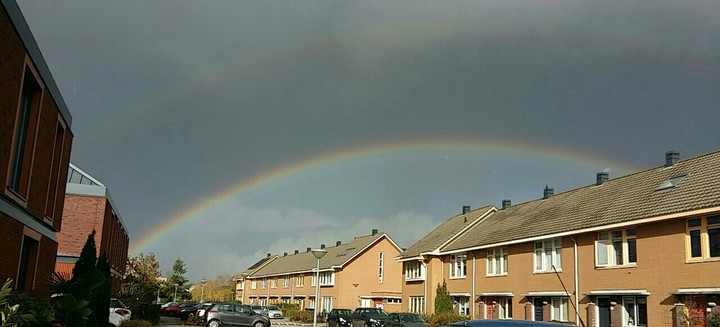 dubbele regenboog