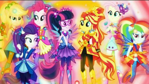 Sci-Twi & her friends