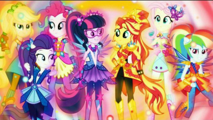 Sci-Twi & her friends