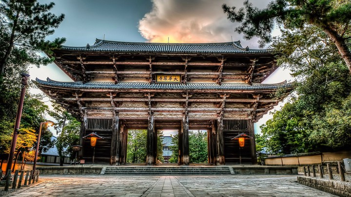 Todaiji temple complex, Japan