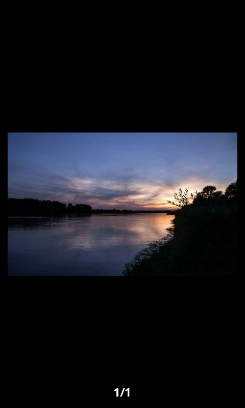 Véro douceur du soir côté Loire.