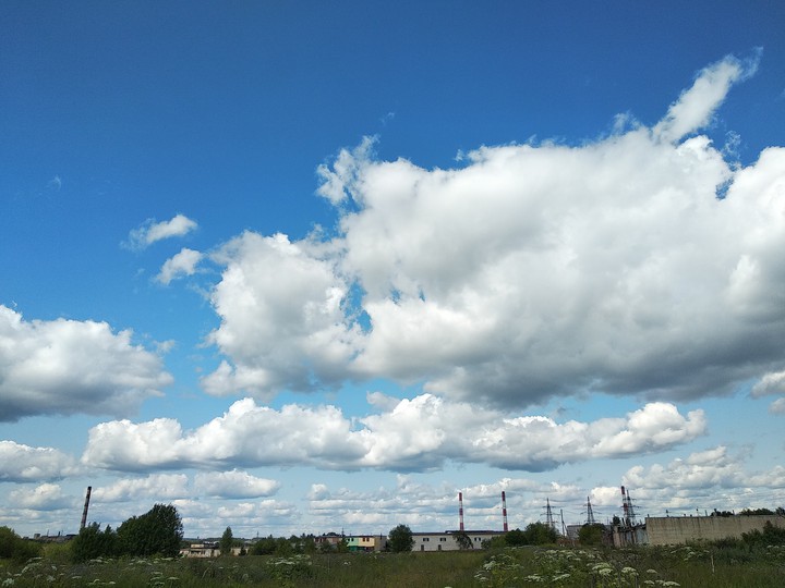 небо