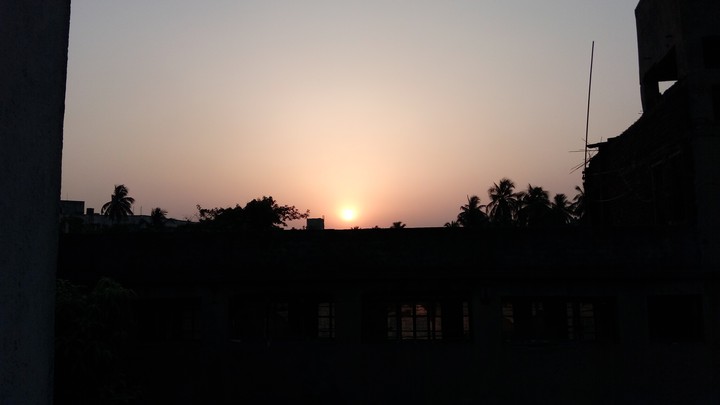 A sunset