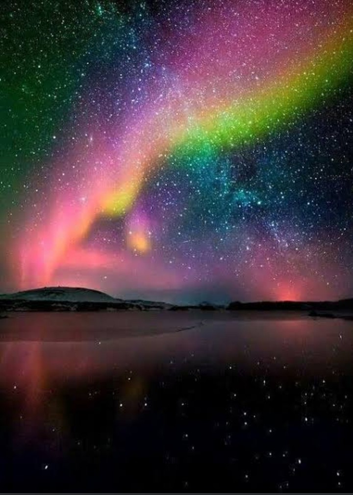 Aurora sky is so beautiful ?