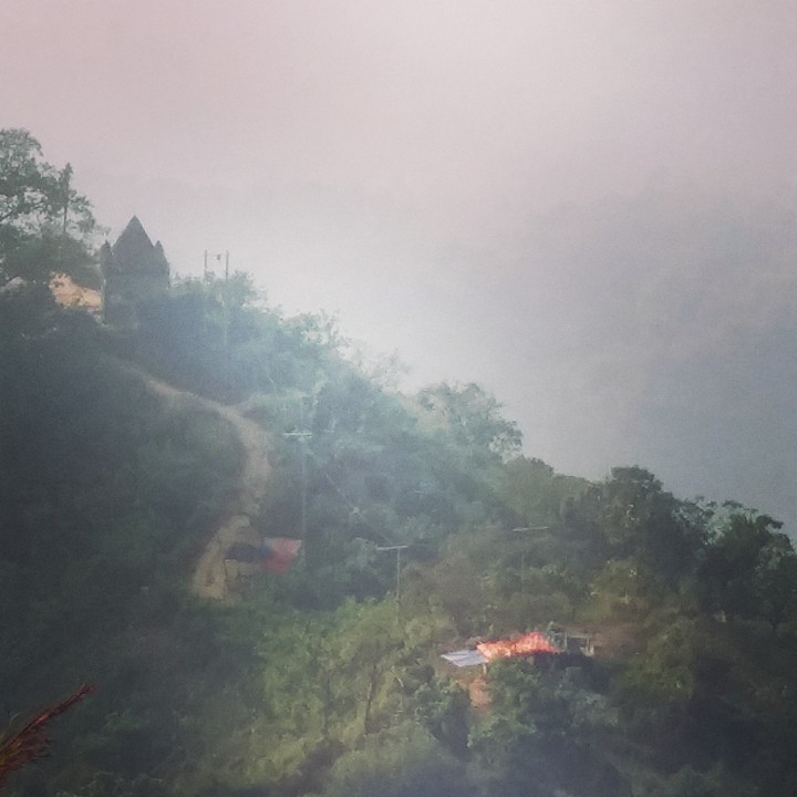 chandranath temple top view