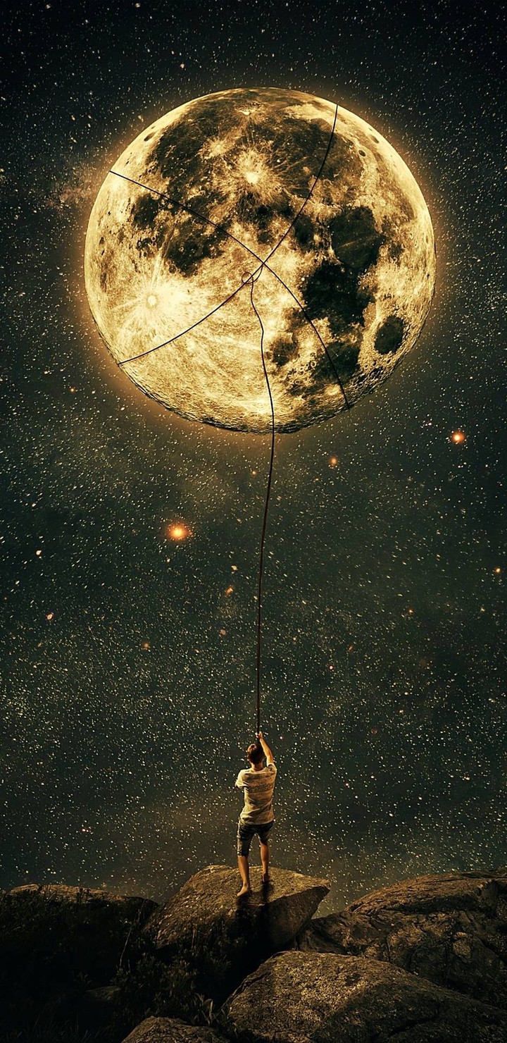 the moon