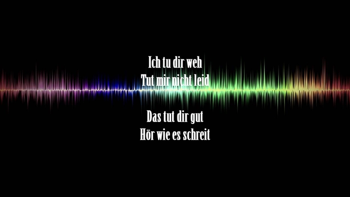 ich tu dir weh Rammstein