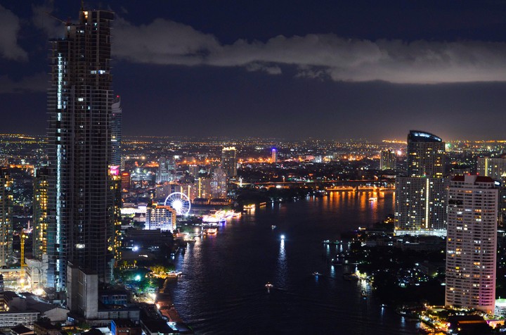Bangkok Night Skyline~