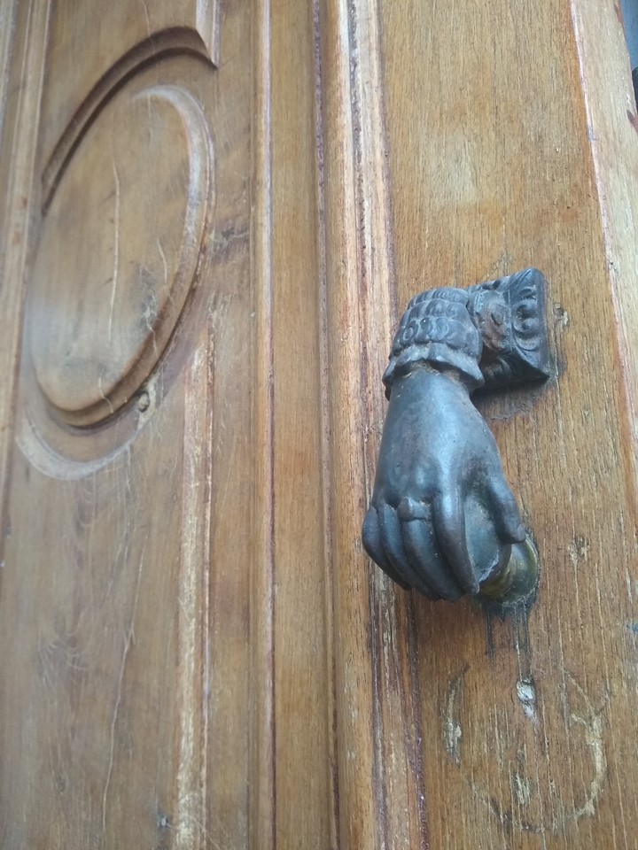 toma mi mano