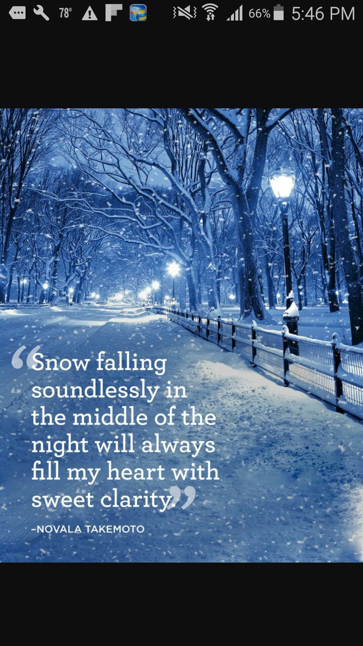 snow