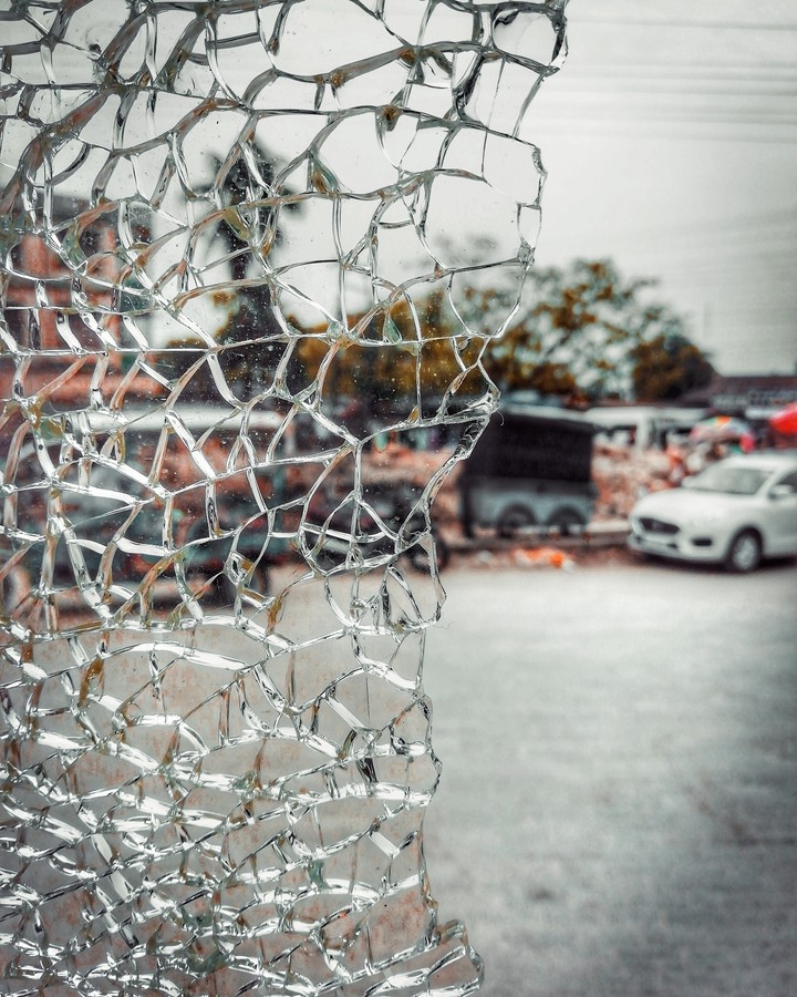 broken glass