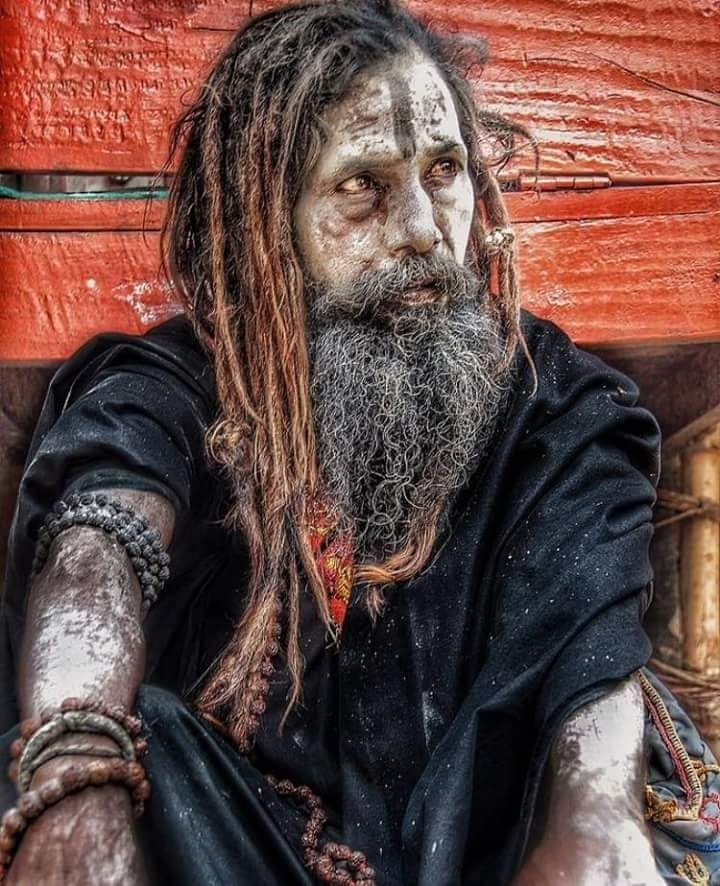 Aghori sadhu