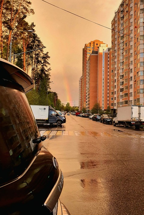 after the rain
