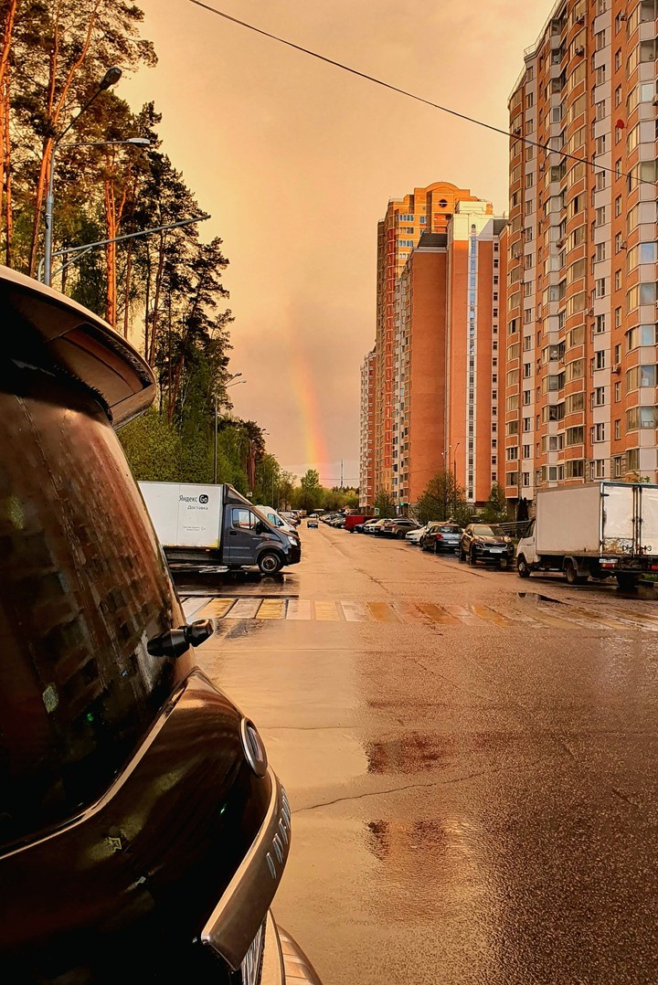 after the rain