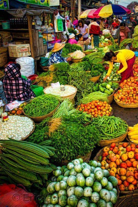 רקעים fruit, Market