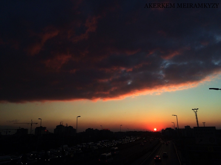 Sunset. No filter