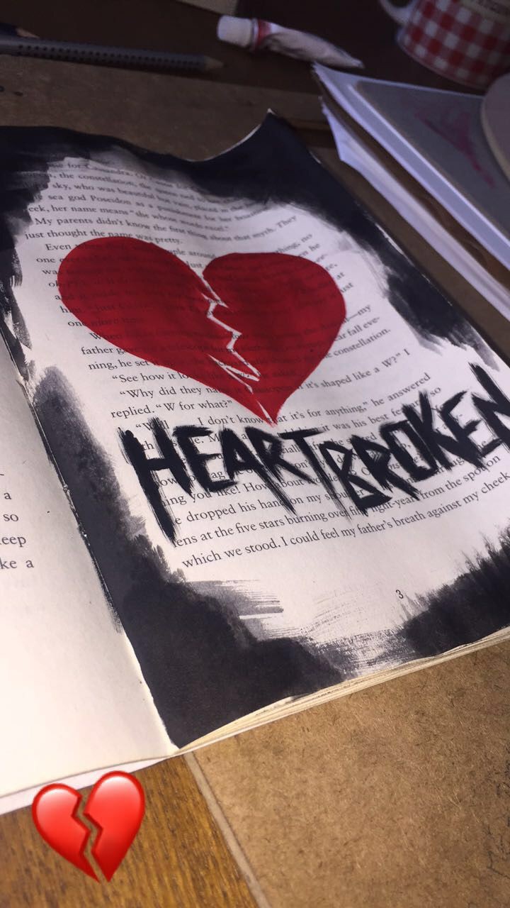 Heartbroken.