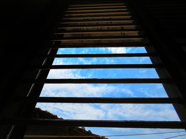 Outside of the window