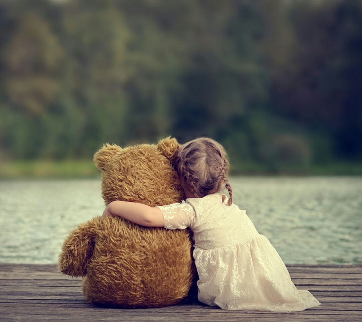 cute and lovely little girl 