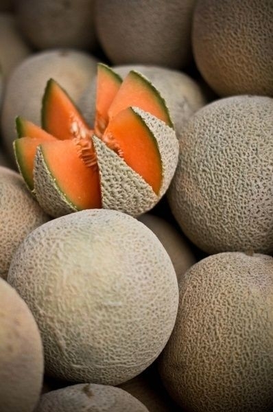 Melão cor de laranja