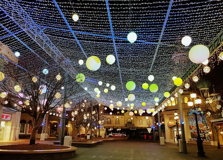 When lanterns and fairy lights collide