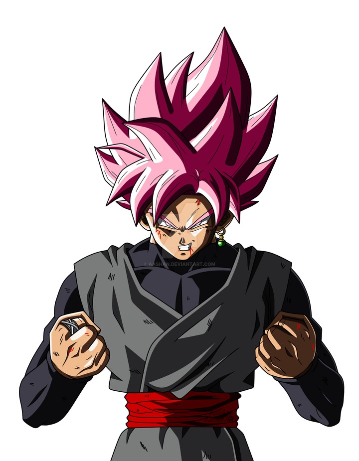 Black Goku Super Sayajin Rose