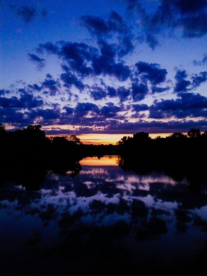 Sunset in Mirgorod