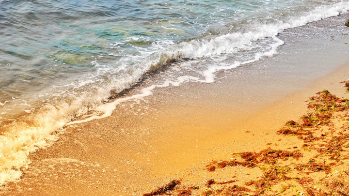 Beach in Nesebar, Bulgaria