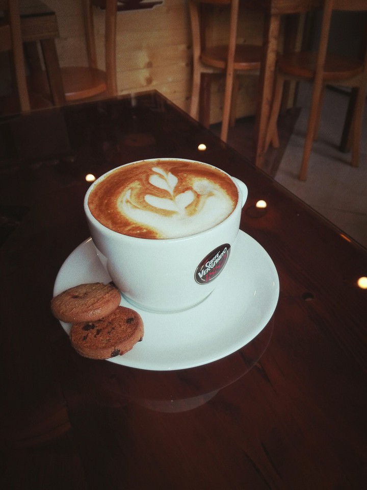 Delicious latte