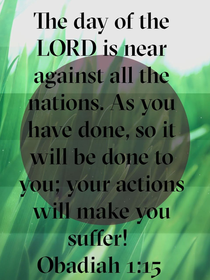Obadiah 1:15