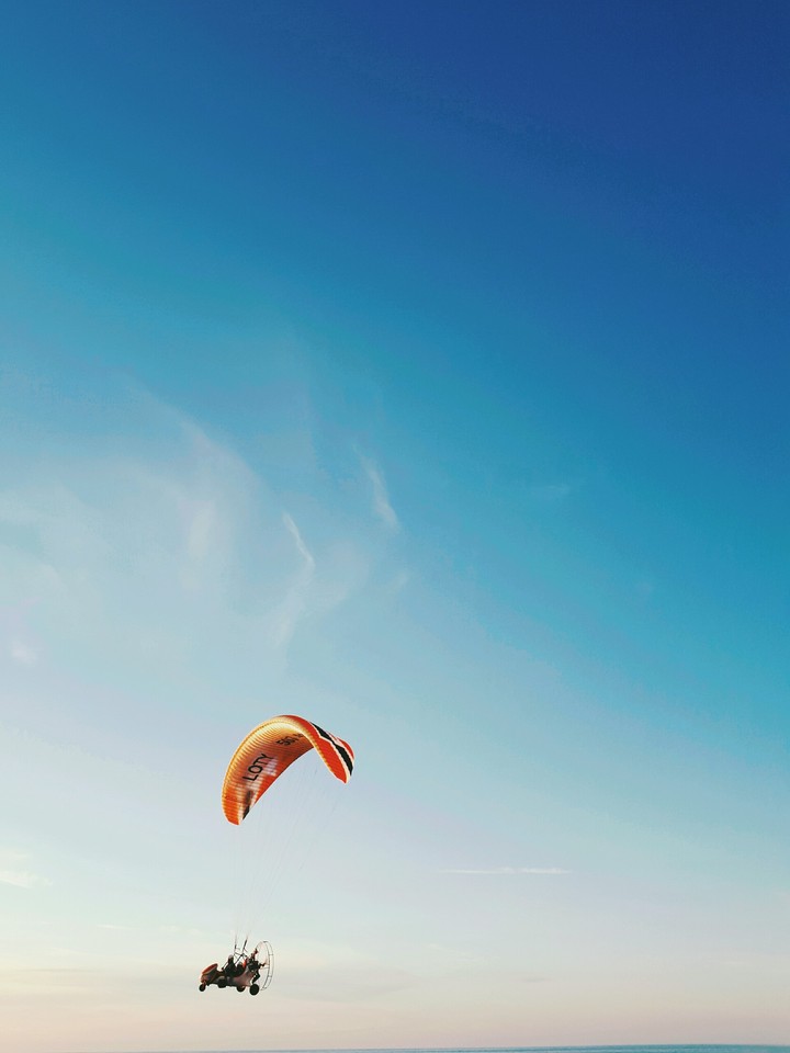 Flying in the sky...