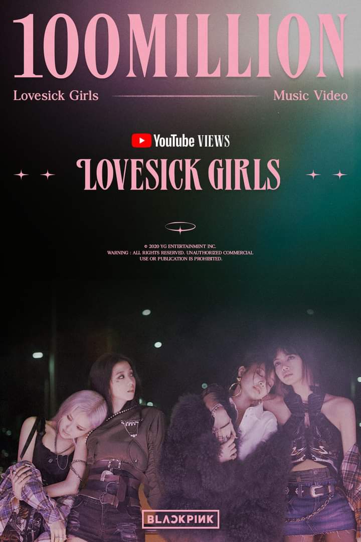 100 Million Views "Lovesick Girls "