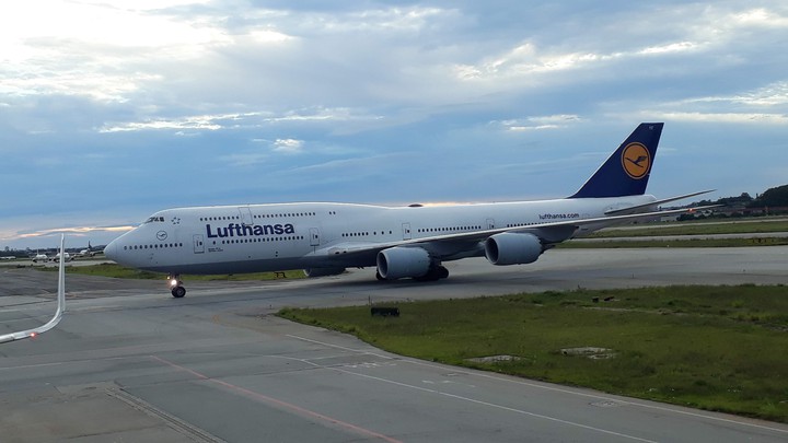 Boeing 747-800 (FRA-GRU)