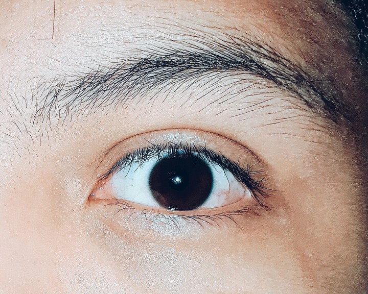Man's eye