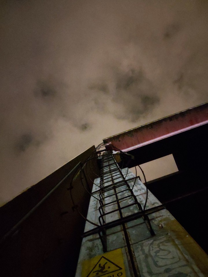 Abandoned industrial place