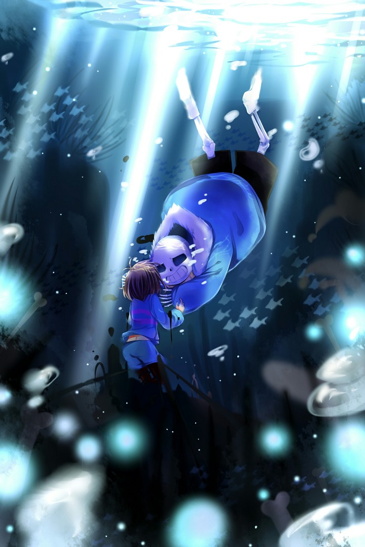 Sans and Frisk