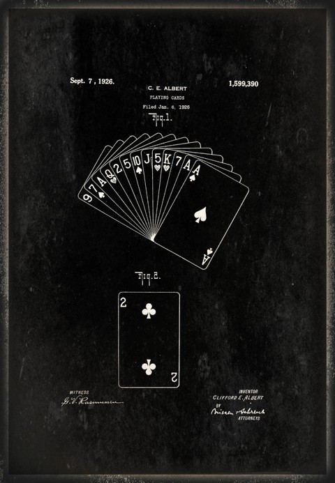 cards - patent 1926