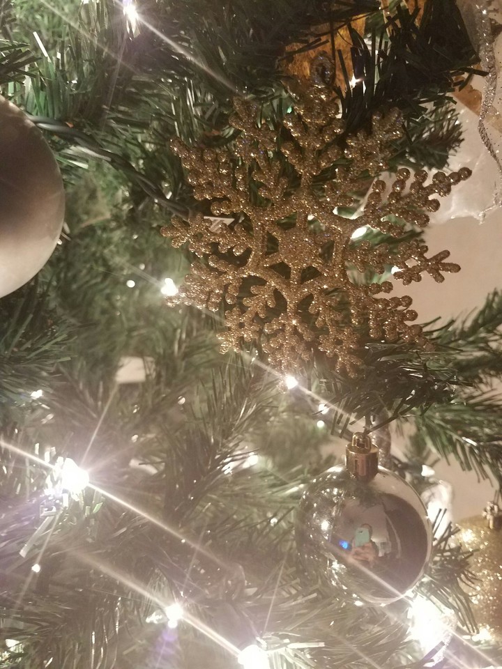 Gold Snowflake