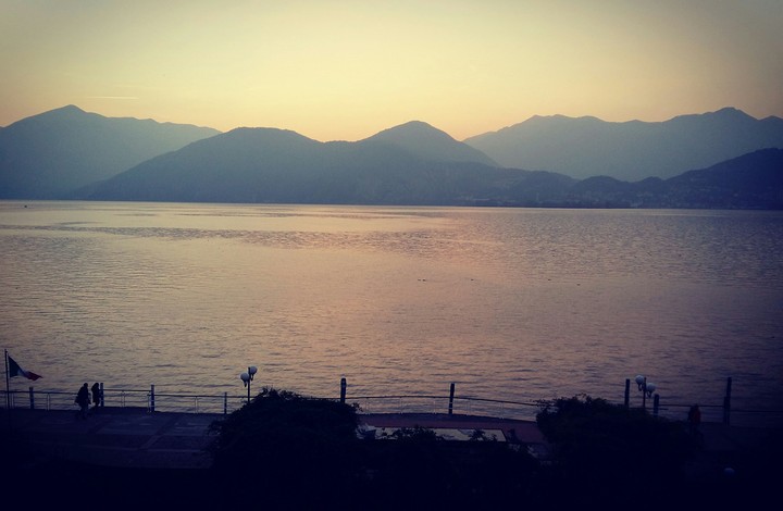 il tramonto