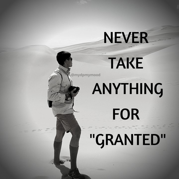 in life