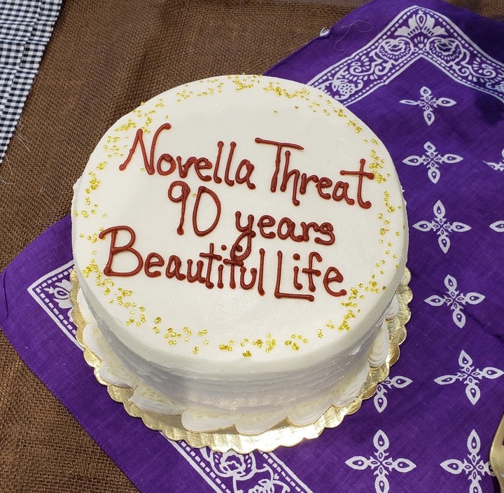 Novella90thBirthdayCake