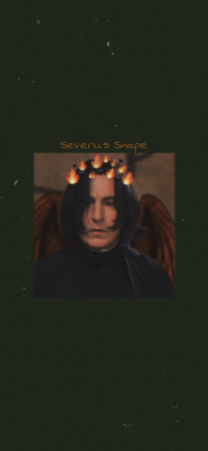 Severus Snape as a devil