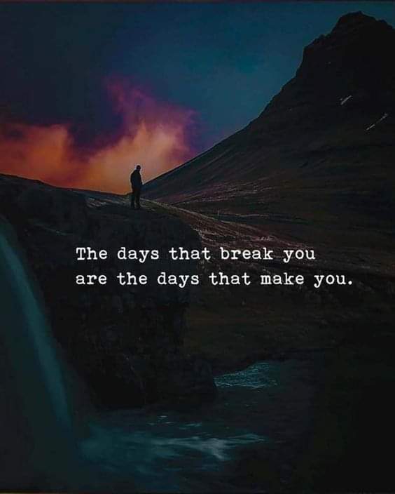 Tough days