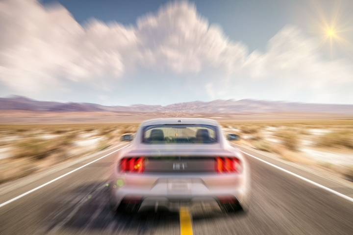Riding car