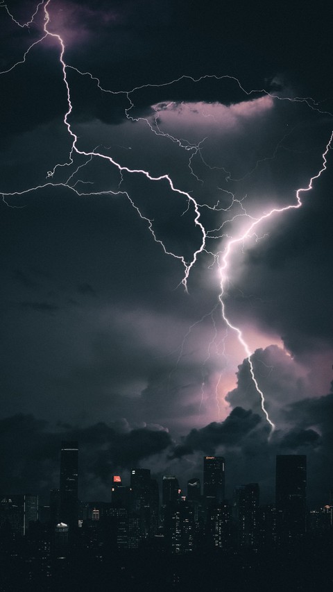 night, thunder háttérképek