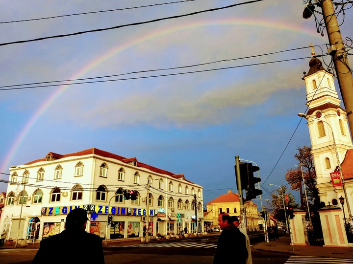 morning rainbow