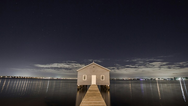 Night, Sea and Lights