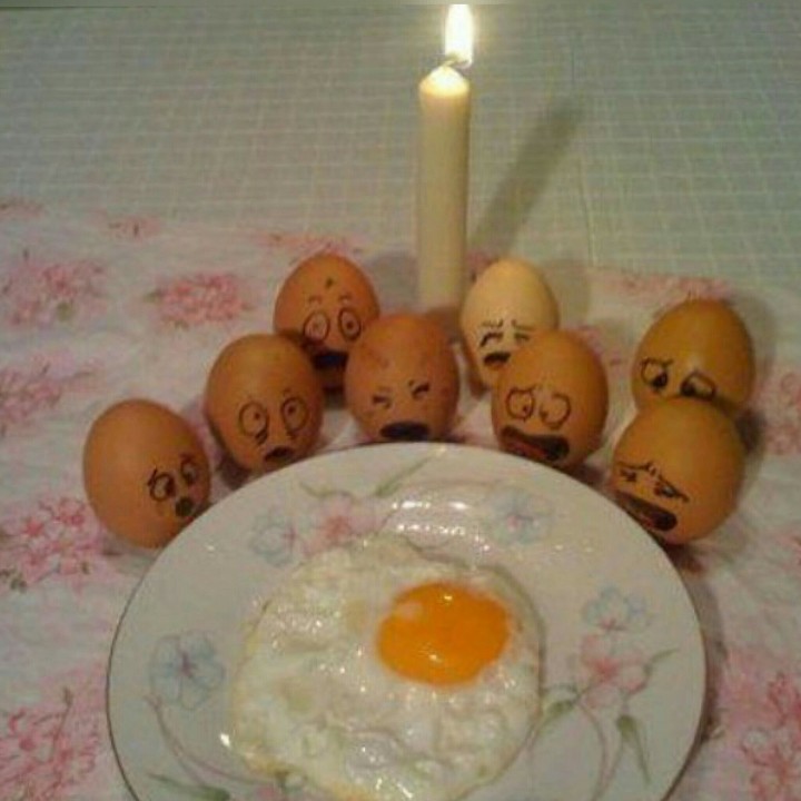 Sad eggs